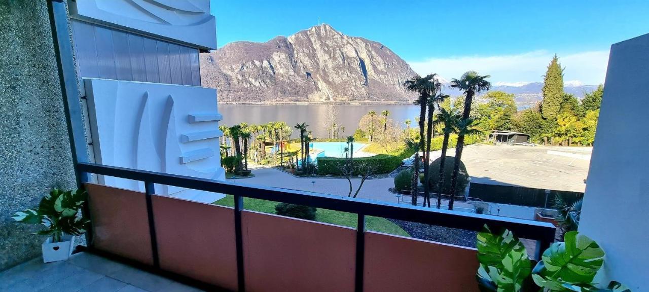 Relax-Lugano Lake Bissone Extérieur photo