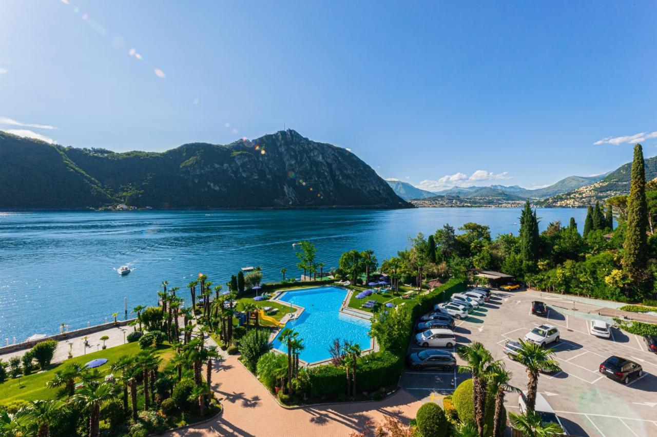 Relax-Lugano Lake Bissone Extérieur photo