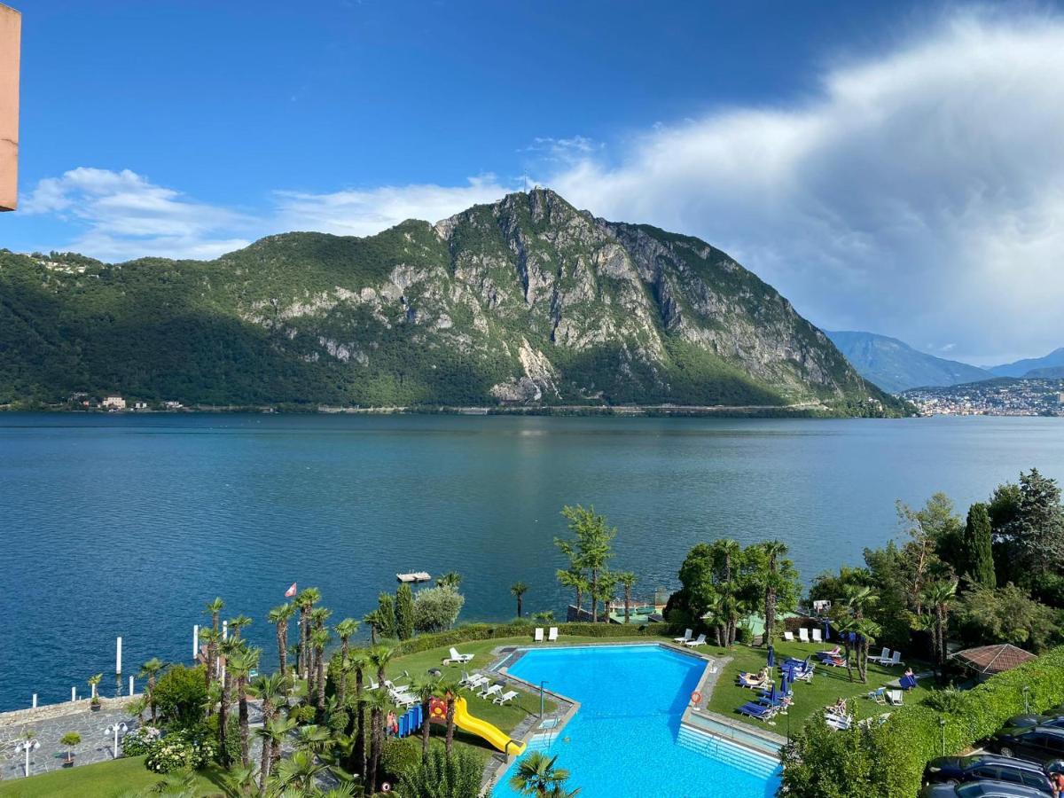 Relax-Lugano Lake Bissone Extérieur photo