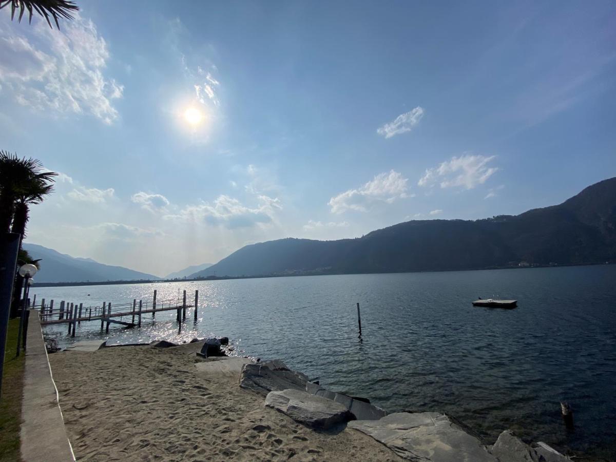 Relax-Lugano Lake Bissone Extérieur photo