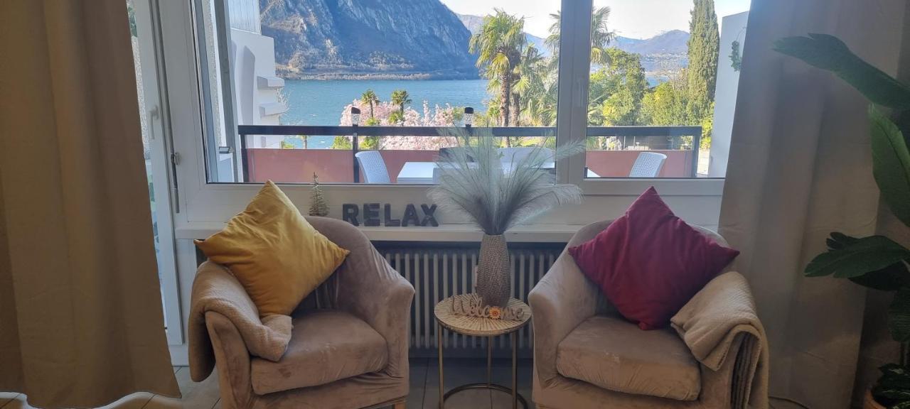 Relax-Lugano Lake Bissone Extérieur photo