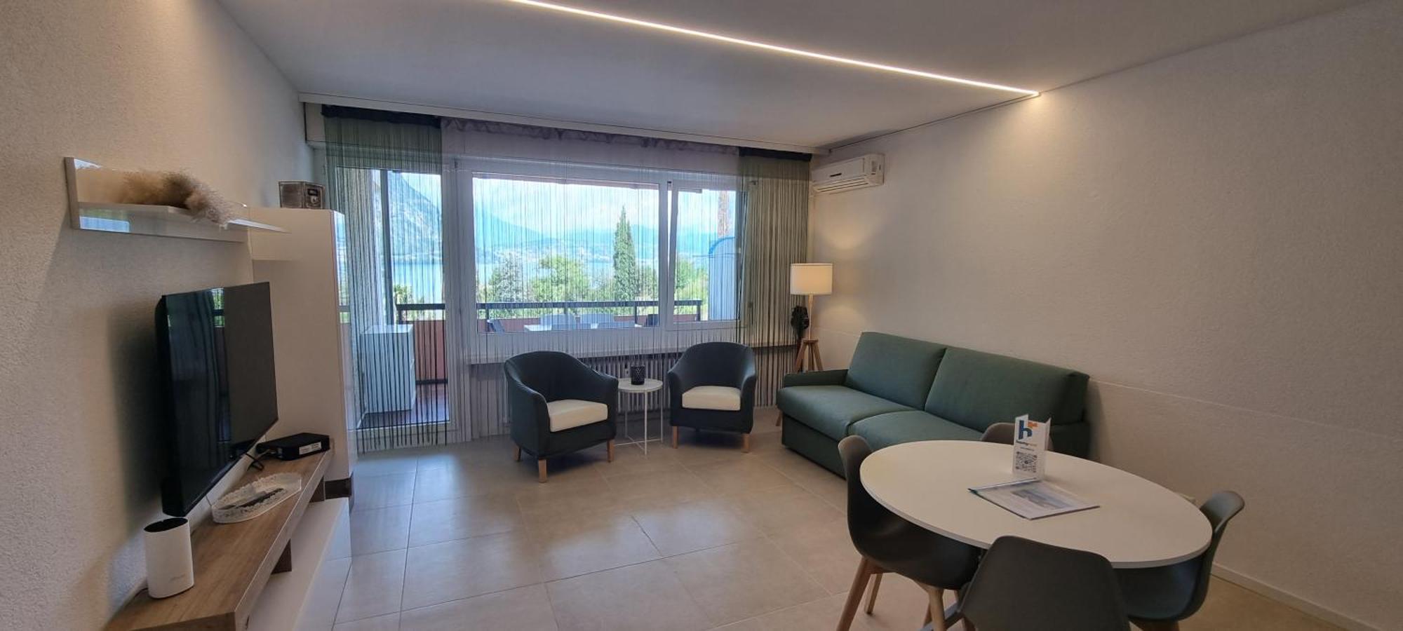 Relax-Lugano Lake Bissone Extérieur photo