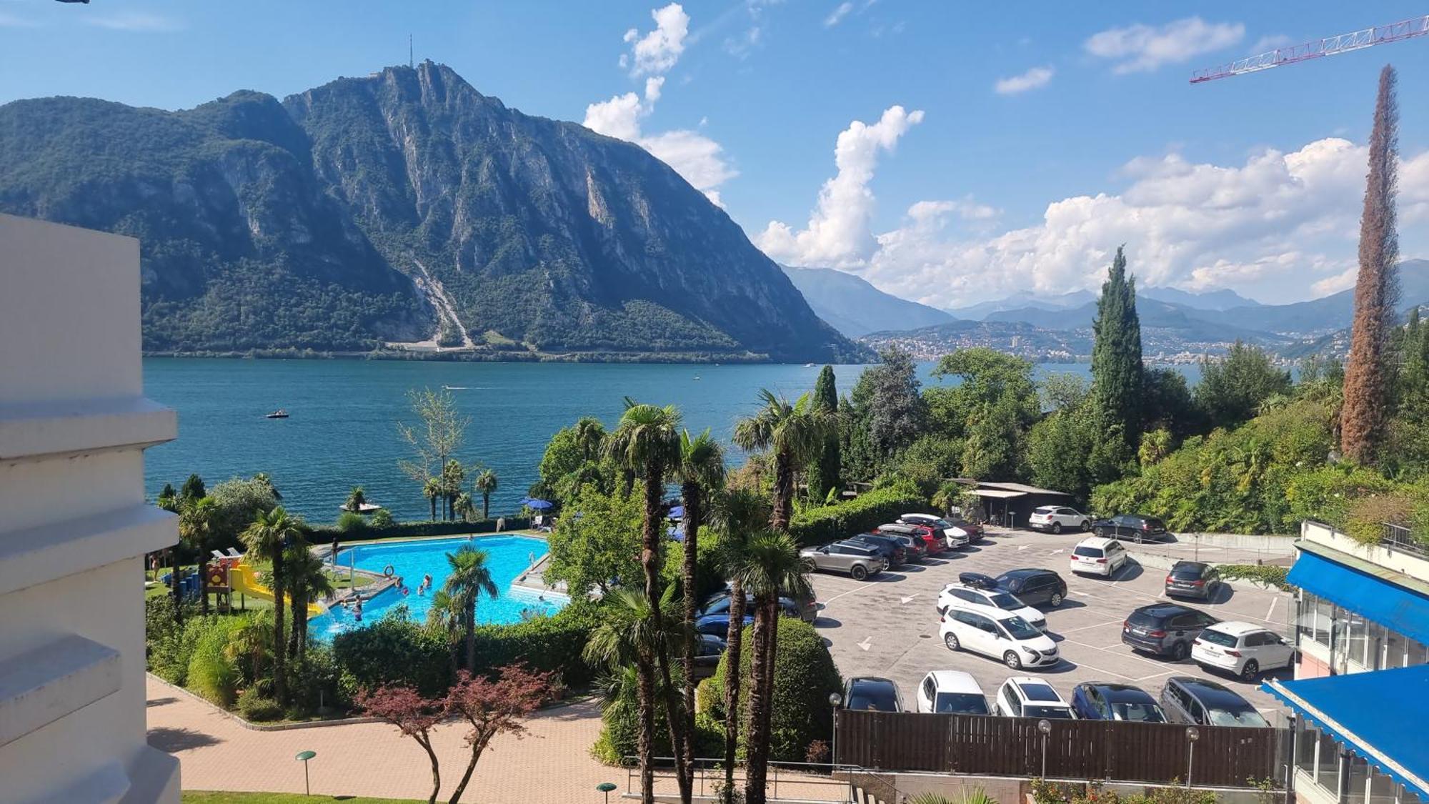 Relax-Lugano Lake Bissone Extérieur photo
